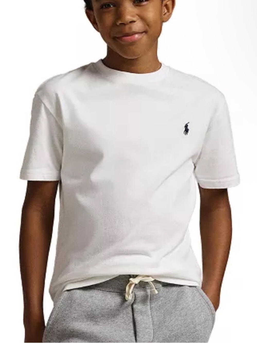 Ralph Lauren White Short Sleeve Crew T-Shirt